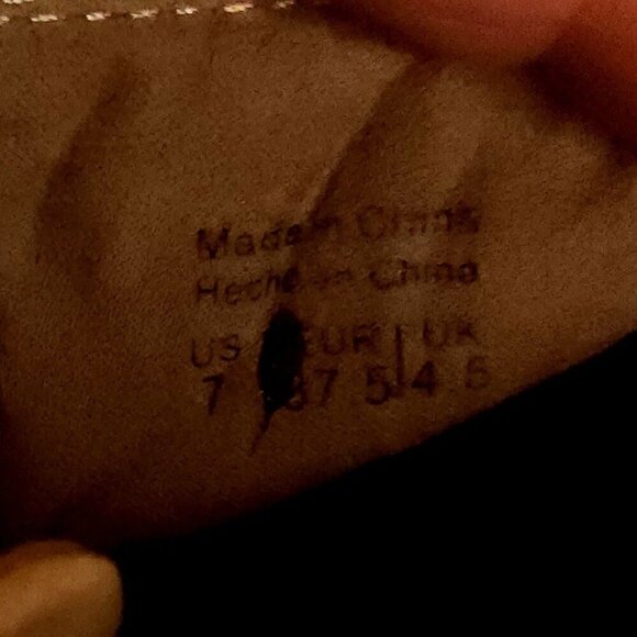 Call It Spring Tan Lace Up Faux Suede Wedge Boots 7 - Picture 8 of 8